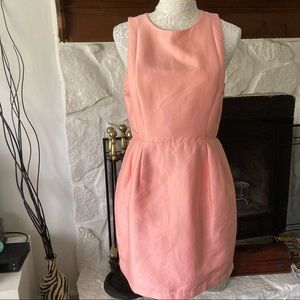 DO+BE women party short cocktail dress coral size L NWT